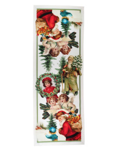 TAG HOUSE RUNNER NATALIZIO 50 X 150 CM - CARTOLINE 2