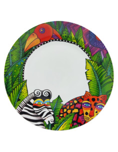 EGAN SET 4 PIATTI PIANI - LAUREL BURCH JUNGLE