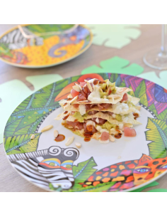 EGAN SET 4 PIATTI PIANI - LAUREL BURCH JUNGLE 2