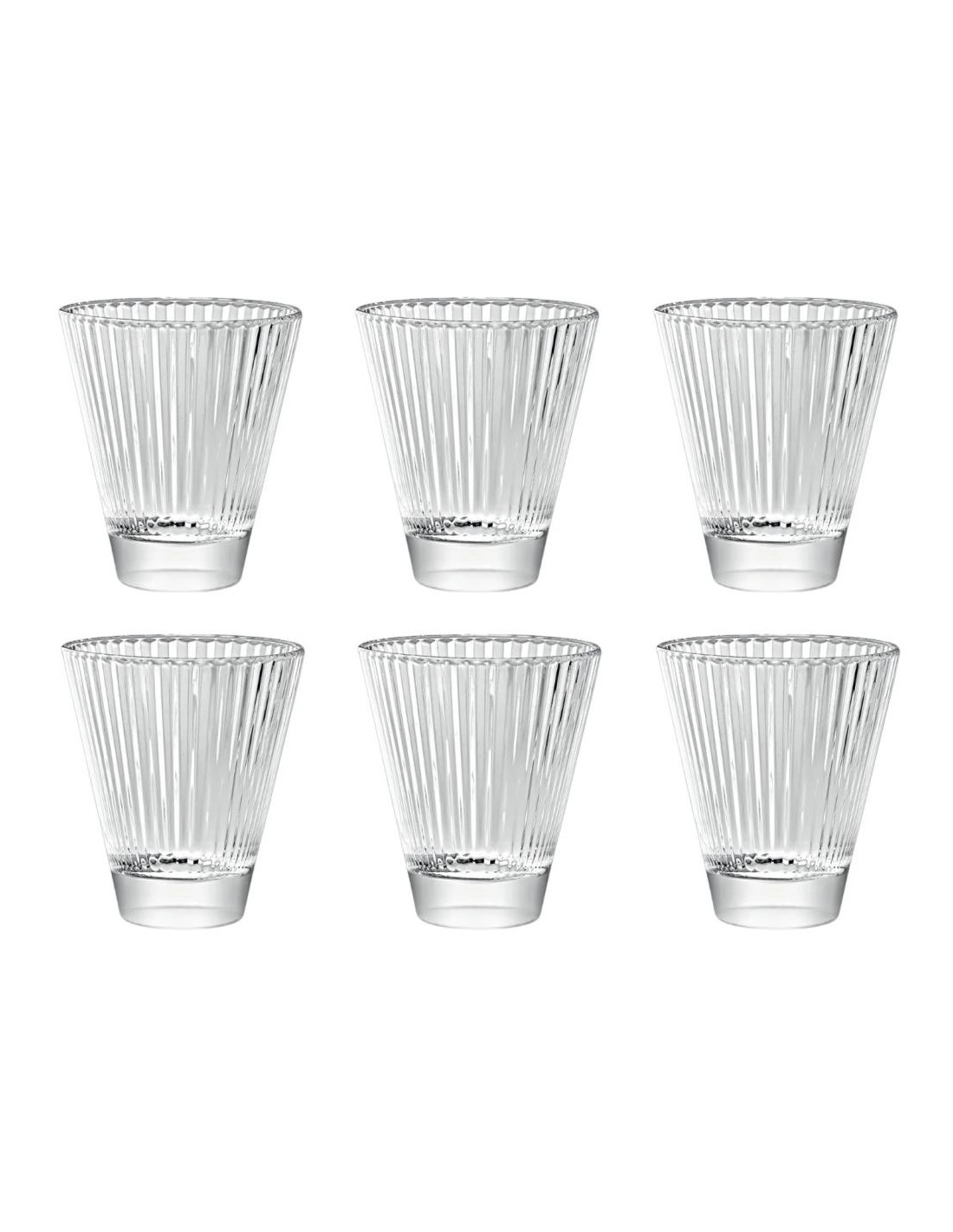 Set Di 4 Bicchieri VIITA 25 Cl - Vetro Trasparente Per Acqua, Vino, Soft Drink