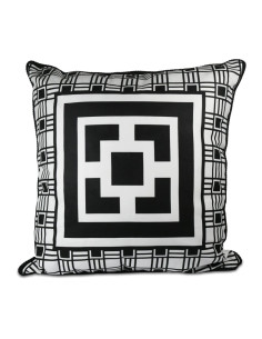 BACI MILANO CUSCINO ARREDO IN VELLUTO 60 X 60 CM - OPTICAL