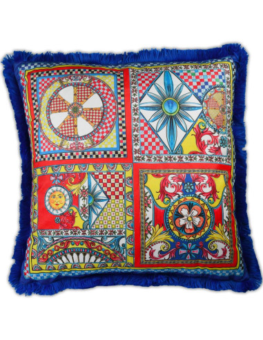 BACI MILANO CUSCINO ARREDO IN VELLUTO 60 X 60...