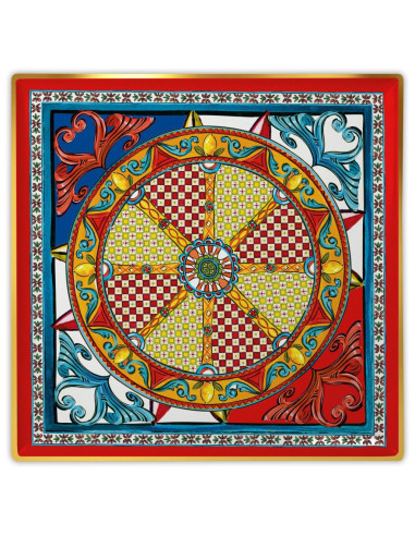 BACI MILANO VASSOIO GOURMET QUADRATO 17 X 17 CM...