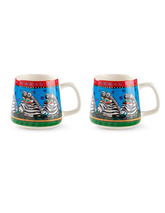 EGAN SET 2 TAZZE MUG 36 CL - LAUREL BURCH JUNGLE 2