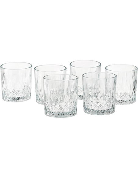 Q.b. SET 6 BICCHIERI ACQUA 33 CL - DUBAI