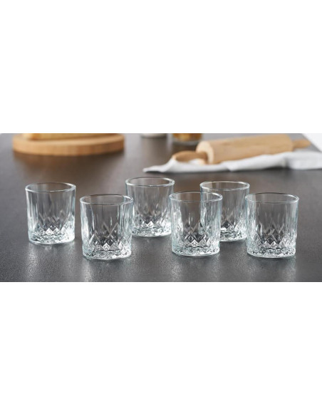 Q.b. SET 6 BICCHIERI ACQUA 33 CL - DUBAI