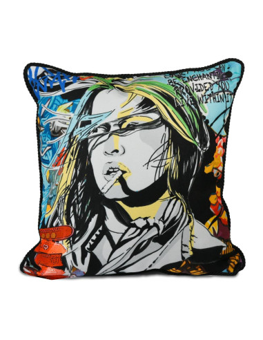 BACI MILANO CUSCINO ARREDO IN VELLUTO BRIGITTE...