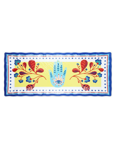 BACI MILANO PIATTO TORTA 49 X 20 CM - MAMMA MIA