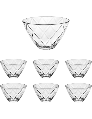 VIDIVI SET 1 COPPA + 6 COPPETTE - CONCERTO