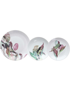 ANDREA FONTEBASSO SERVIZIO PIATTI 18 PEZZI - MOON CALYPSO