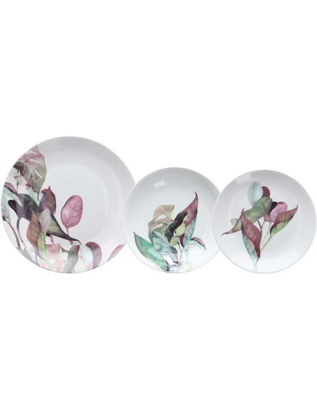 ANDREA FONTEBASSO SERVIZIO PIATTI 18 PEZZI - MOON CALYPSO