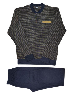 FERRUCCI PIGIAMA UOMO SERAFINO MANICA LUNGA E PANTALONE -...