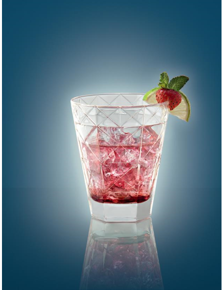 VIDIVI SET 6 BICCHIERI ACQUA 34CL - CARRÉ