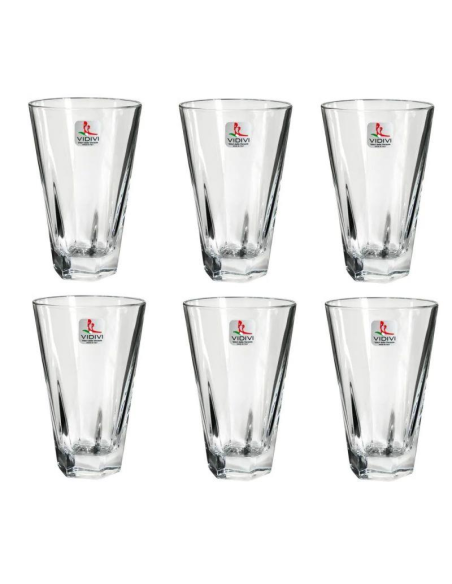 VIDIVI SET 6 BICCHIERI BIBITA 43 CL - ESA 