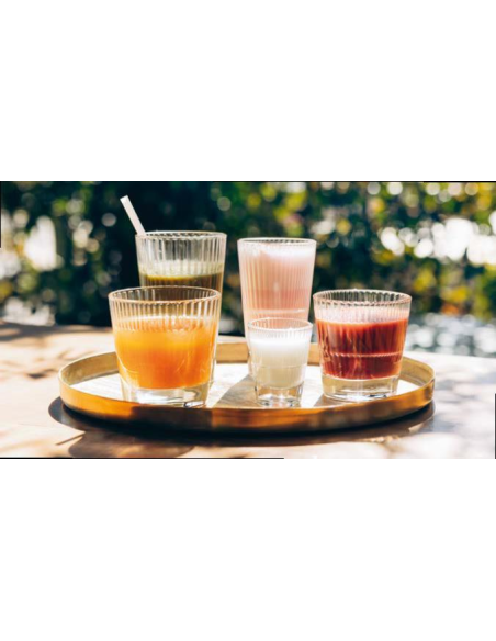 VIDIVI SET 6 BICCHIERI BIBITA PICCOLA - DIVA TONDO 