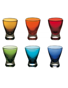 VIDIVI SET 6 BICCHIERI LIQUORE 6 CL - NADIA