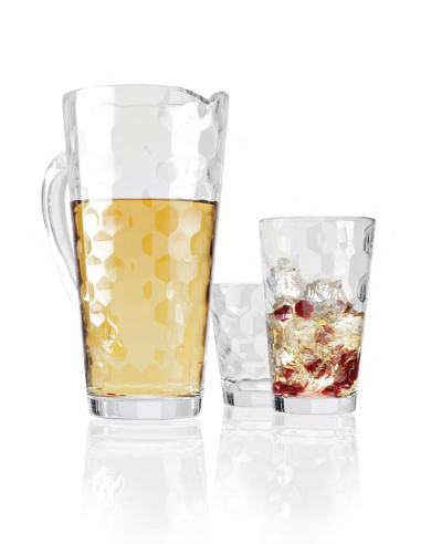 VIDIVI SET 6 BICCHIERI LIQUORE 8 CL - HONEY