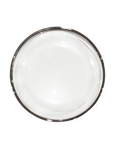 EGO PIATTINI CON FILO PLATINO 15 CM - ESSENZE
