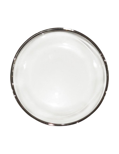 EGO PIATTINI CON FILO PLATINO 15 CM - ESSENZE