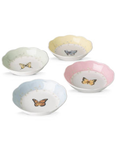 LENOX SET 4 COPPETTE PER FRUTTA - BUTTERFLY MEADOW