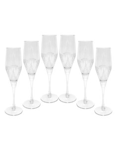 PIERRE CARDIN SET 6 CALICI FLUTE 60 CL - SYNTY