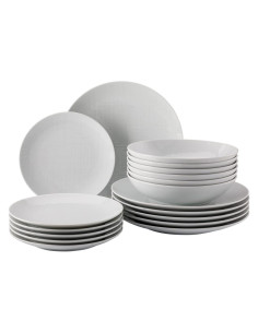 ROSENTHAL SERVIZIO PIATTI 18 PEZZI - MESH WHITE