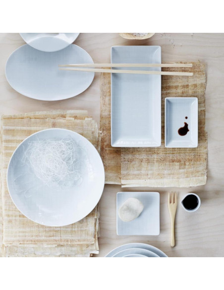 ROSENTHAL SERVIZIO PIATTI 18 PEZZI - MESH WHITE