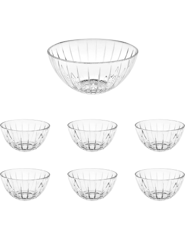 VIDIVI SET 6 COPPETTE + 1 COPPA - ACCADEMIA