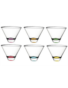 VIDIVI SET 6 COPPETTE 33 CL - CONFETTI