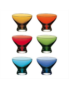 VIDIVI SET 6 COPPETTE GELATO 11 CM - NADIA