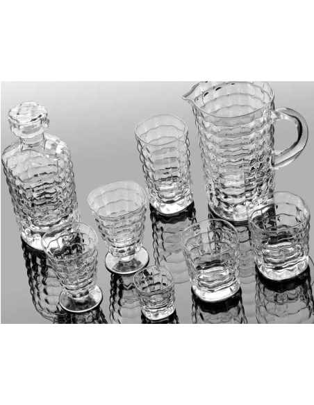 IVV SET 6 BICCHIERI ACQUA 43 CL - OPTIC