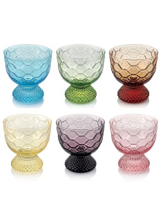 IVV SET 6 COPPETTE GELATO 39 CL - VINTAGE 