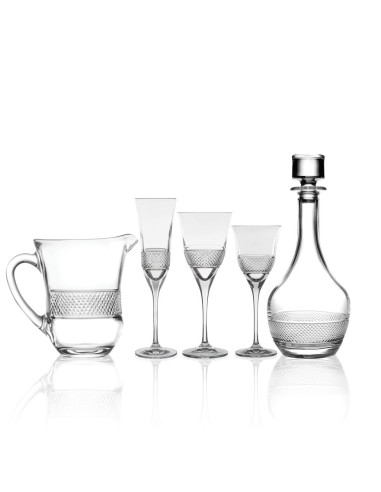 RCR SERVIZIO CALICI IN CRISTALLO 38 PEZZI -...