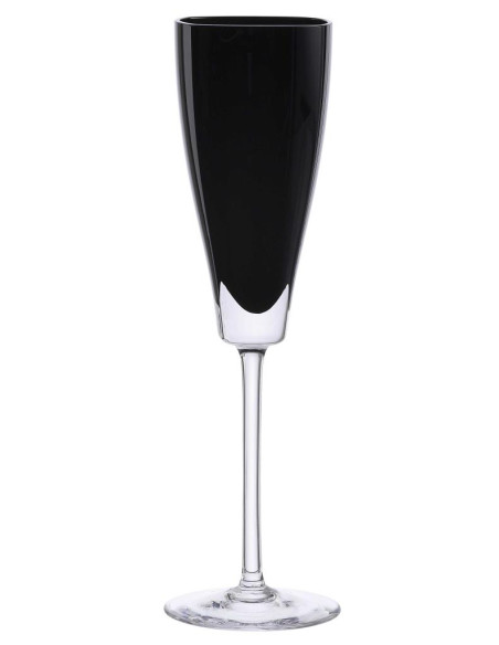 ROGASKA SERVIZIO DI CALICI IN CRISTALLO 18 PEZZI - EDO NERO