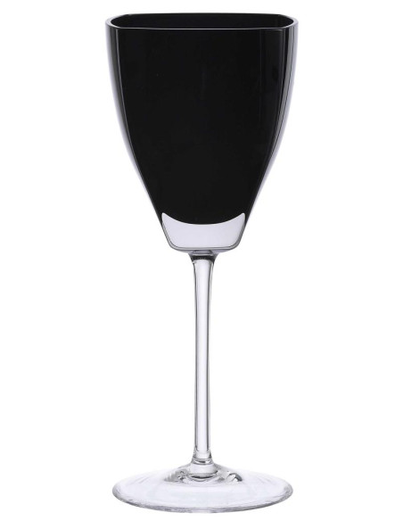 ROGASKA SERVIZIO DI CALICI IN CRISTALLO 18 PEZZI - EDO NERO