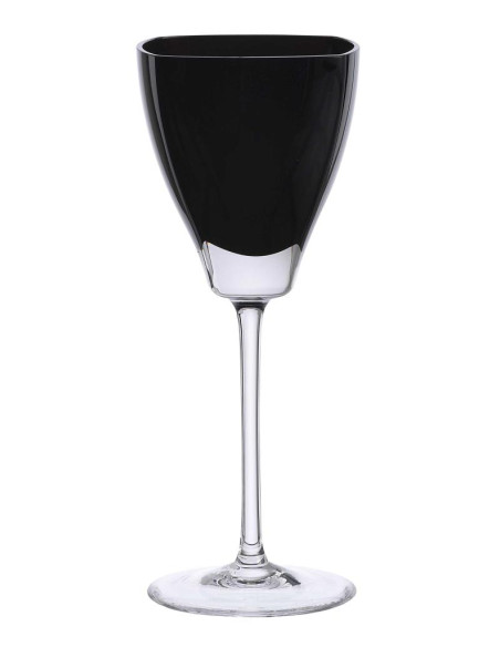 ROGASKA SERVIZIO DI CALICI IN CRISTALLO 18 PEZZI - EDO NERO