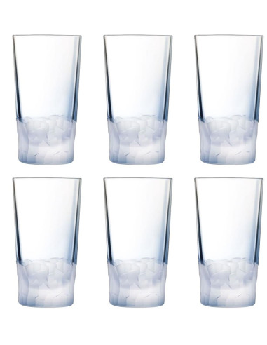 CRYSTAL D'ARQUES SET 6 BICCHIERI BIBITA 35 CL -...