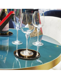 CRYSTAL D'ARQUES SET 6 CALICI VINO 35 CL IN CRISTALLO -... 2