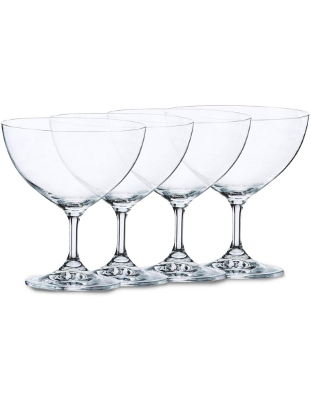 CRYSTALEX SET 4 COPPETTE GELATO 34 CL - BOHEMIA
