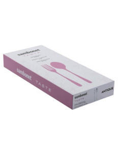 SAMBONET COFANETTO POSATE A SERVIRE - TASTE PVD ANTIQUE 2