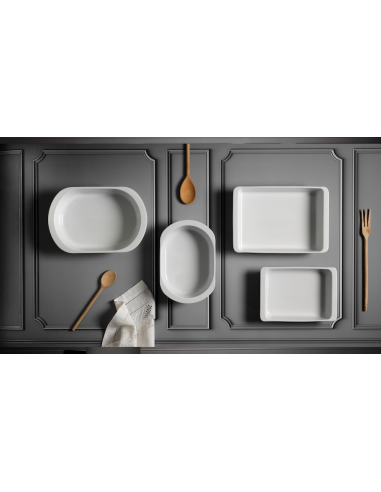 WEISSESTAL PIROFILA RETTANGOLARE IN PORCELLANA