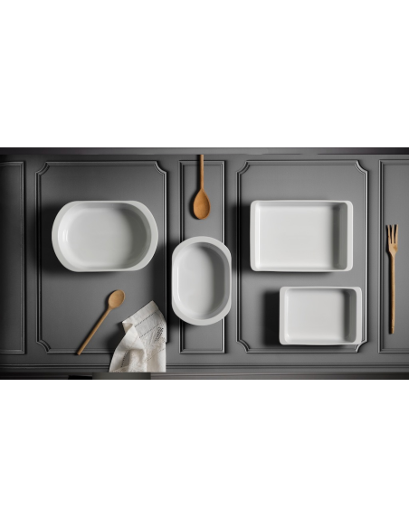 WEISSESTAL PIROFILA RETTANGOLARE IN PORCELLANA