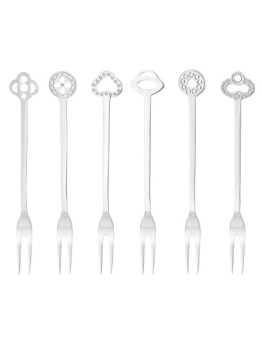 SAMBONET SET 6 FORCHETTINE APERITIVO - PARTY...