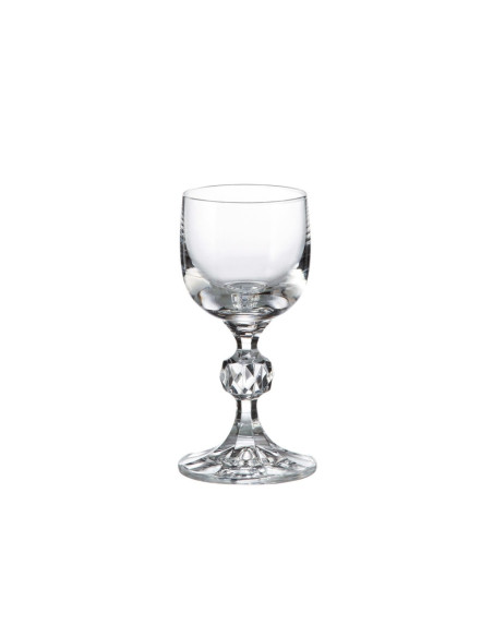BOHEMIA SET 6 CALICI LIQUORE IN CRISTALLO 50 ML - STERNA