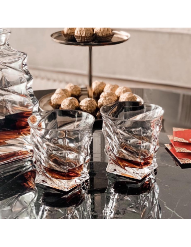 BOHEMIA SET 6 BICCHIERI IN CRISTALLO 300 ML -...