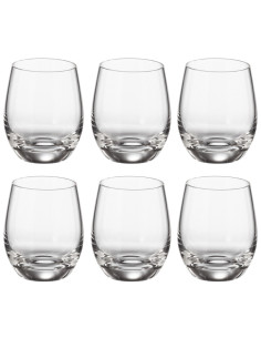 BOHEMIA SET 6 BICCHIERINI LIQUORE IN CRISTALLO 60 ML -...