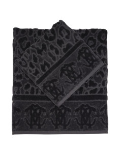ROBERTO CAVALLI SET 2 ASCIUGAMANI IN SPUGNA DI COTONE -... 2