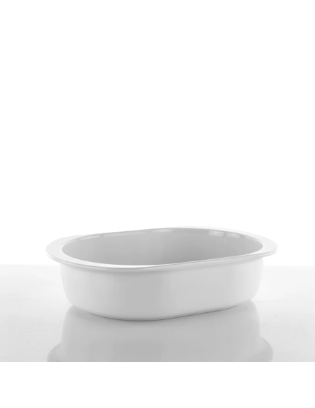 WEISSESTAL PIROFILA OVALE IN PORCELLANA