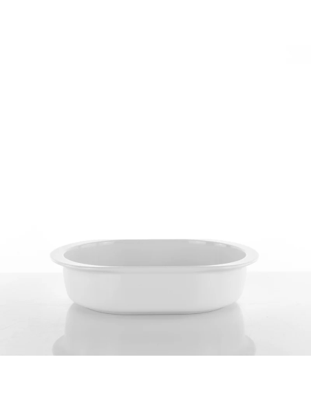 WEISSESTAL PIROFILA OVALE IN PORCELLANA