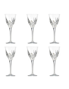 CALP SET 6 CALICI LIQUORE 6,5 CL IN CRISTALLO - UMBRO